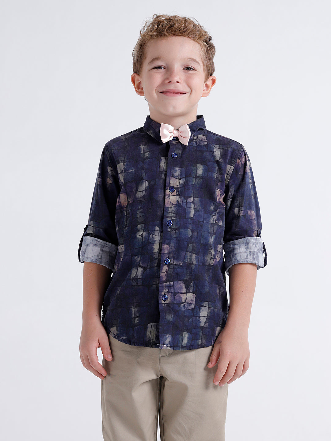 Boys Long sleeve shirt with Bow