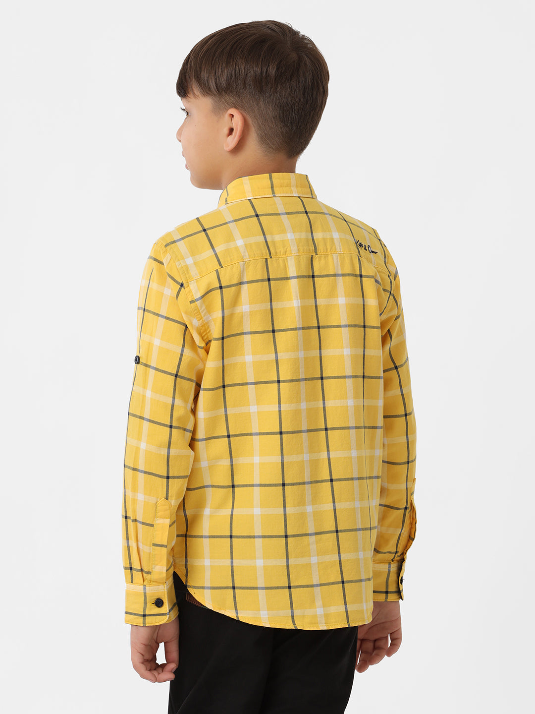 Boys check shirt