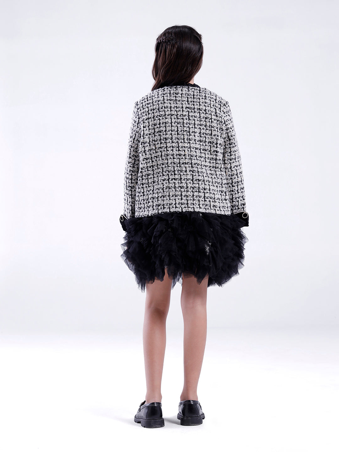 Girls Jacket with fancy buttons