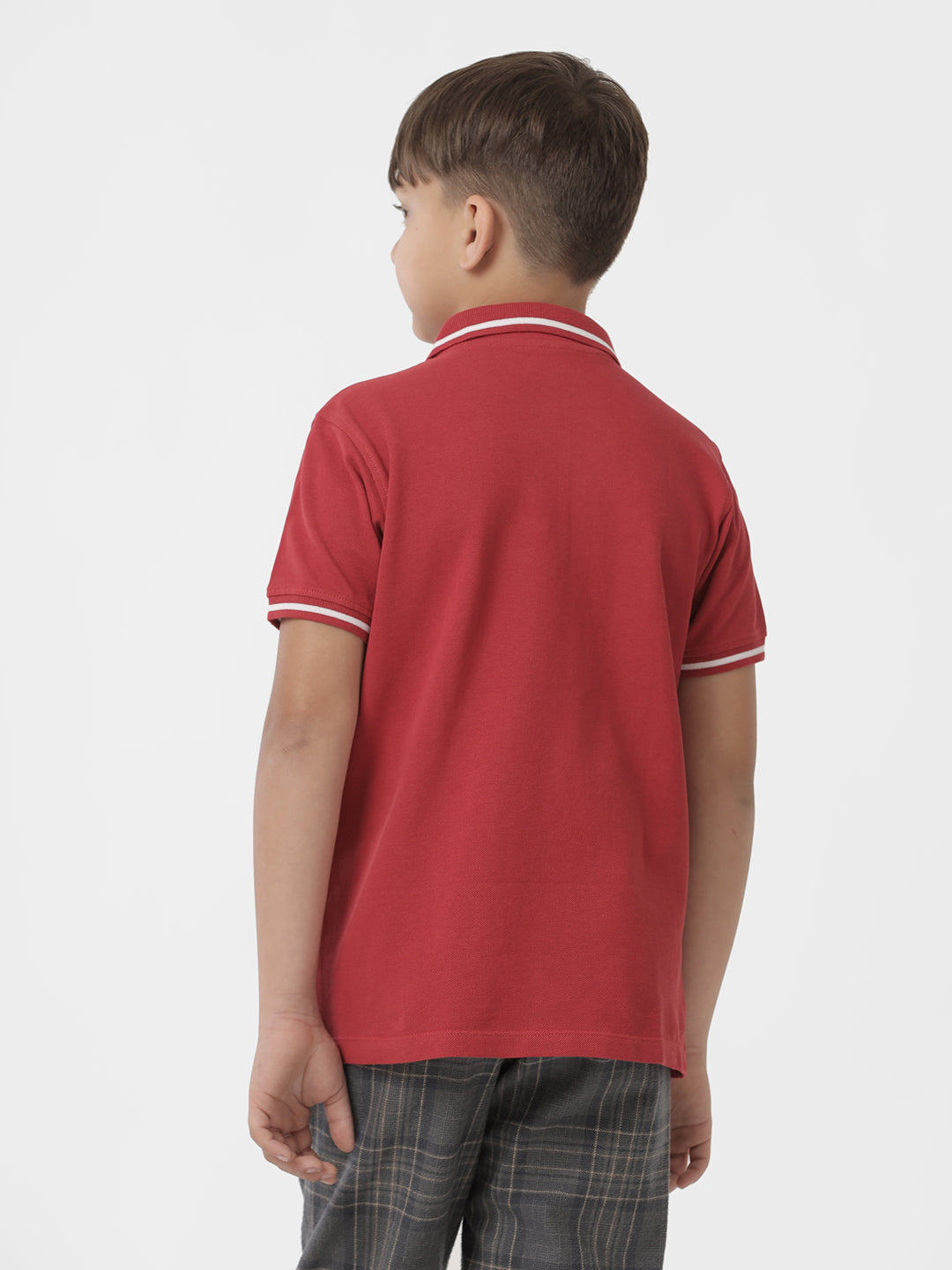 Boys Printed Polo T-shirt