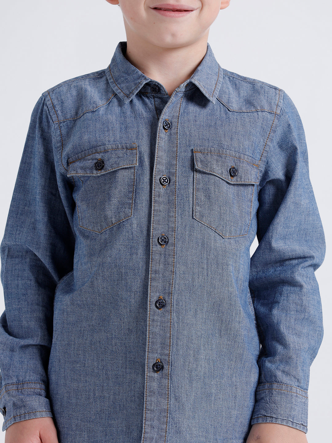 Boys Long sleeve Denim shirt