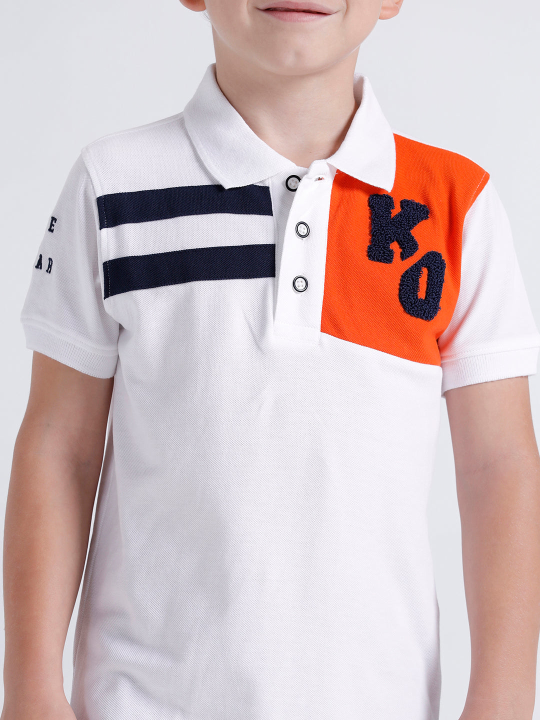 Boys Printed Polo Tshirt