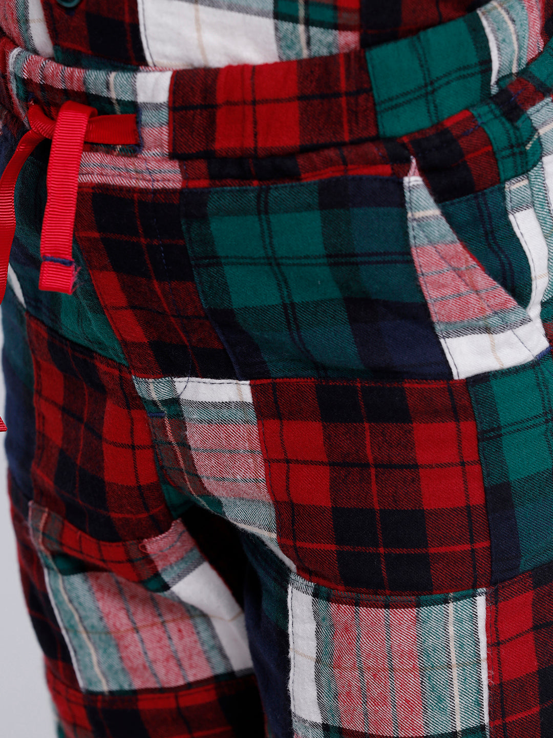 Boys Elasticated patchwork shorts