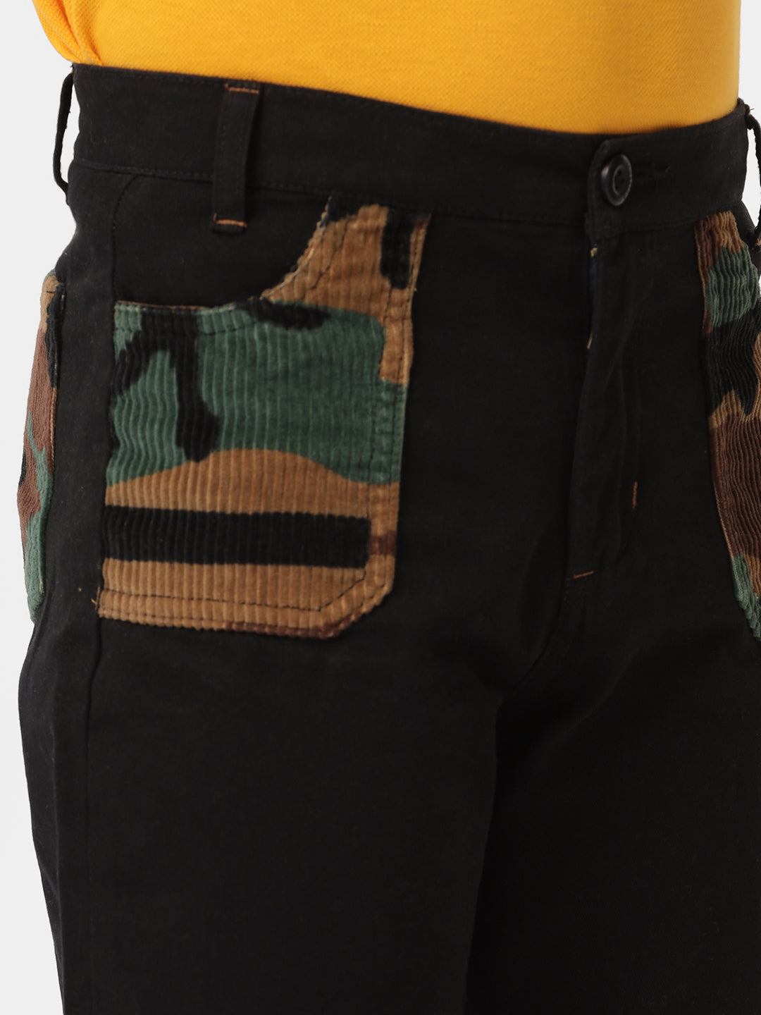 Boys Regular Fit Solid Trouser