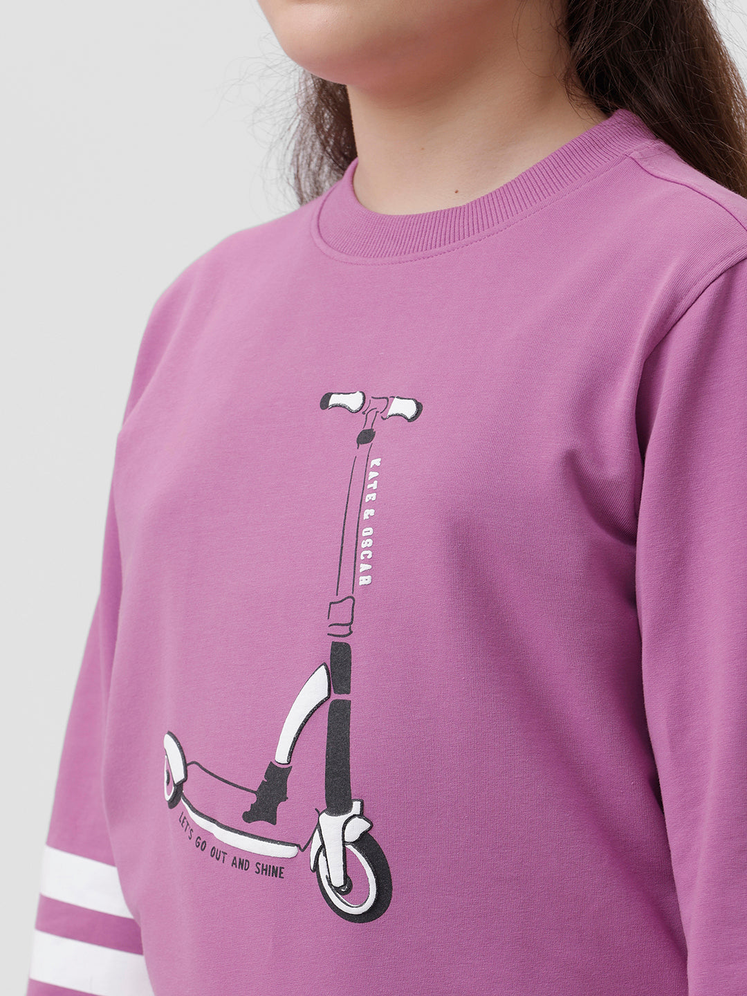 Unisex printed sweatshirt