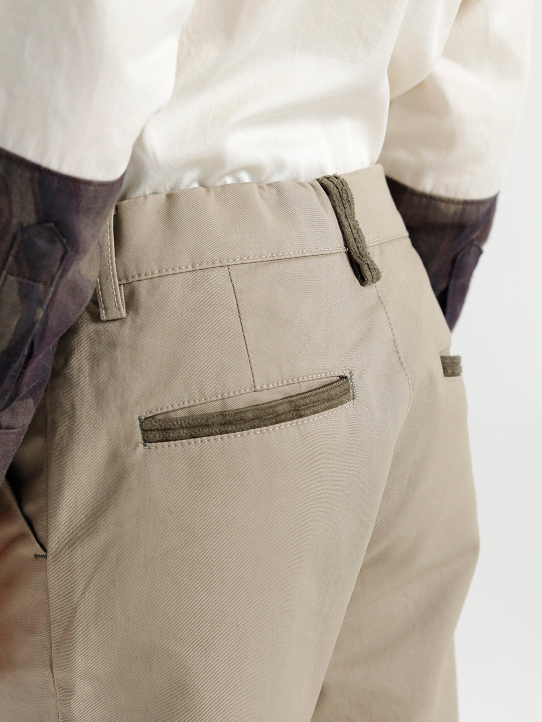 Boys Trouser with contrast inner waistband