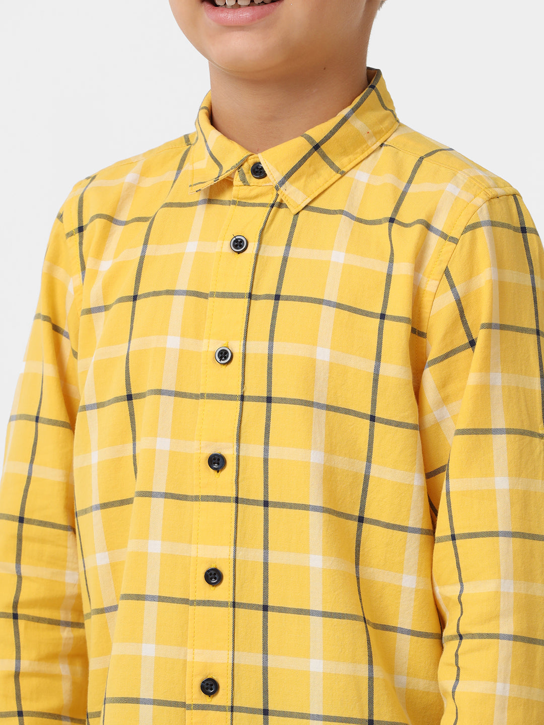 Boys check shirt