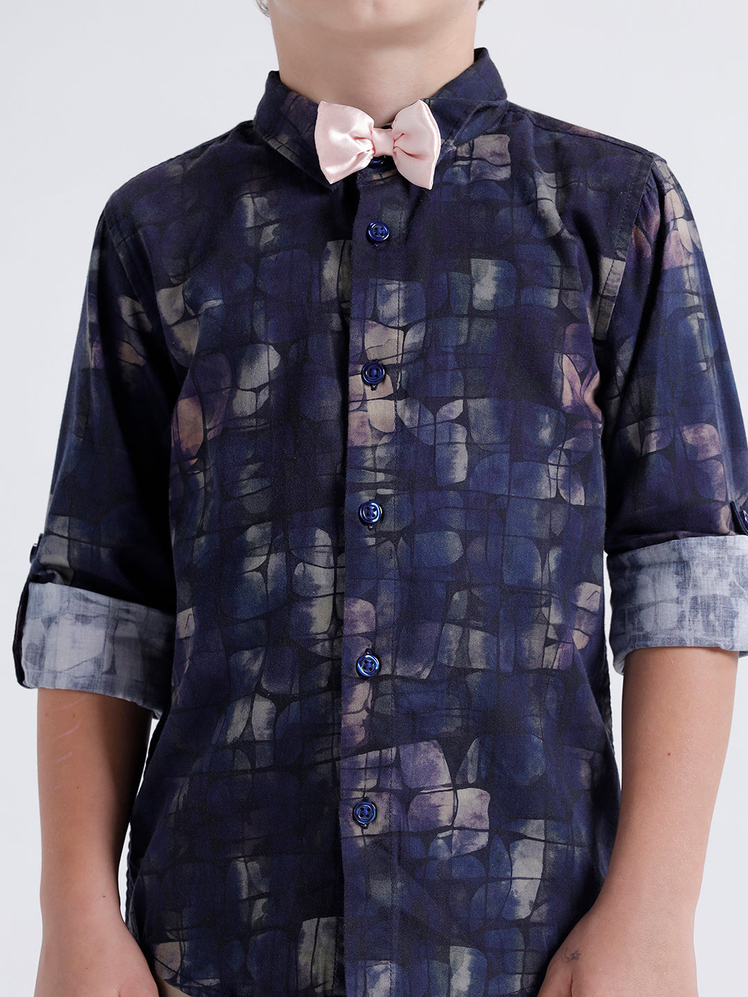 Boys Long sleeve shirt with Bow