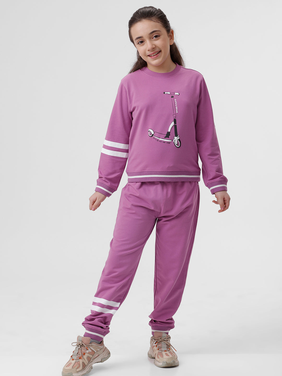 Unisex printed sweatshirt