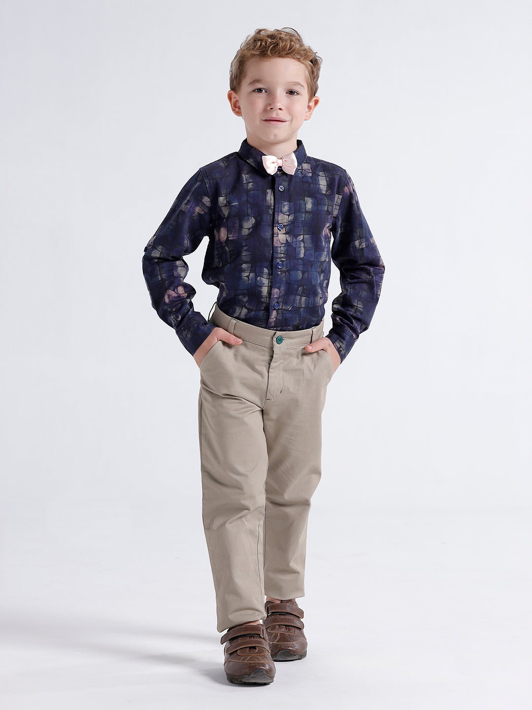 Boys Long sleeve shirt with Bow