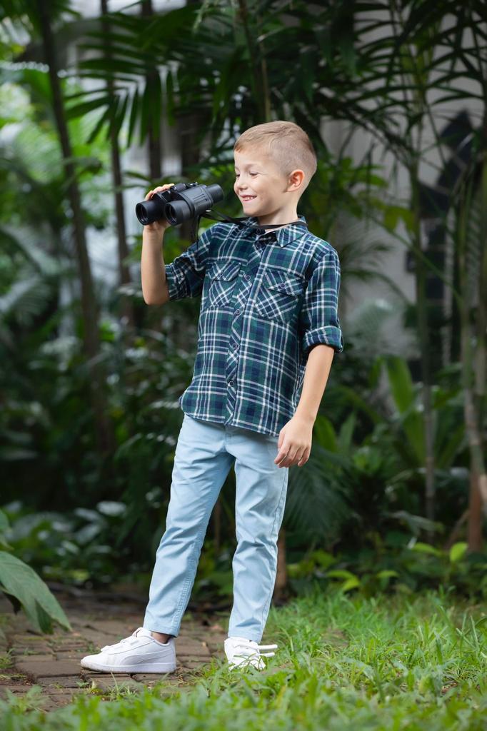 Green Checked Shirt