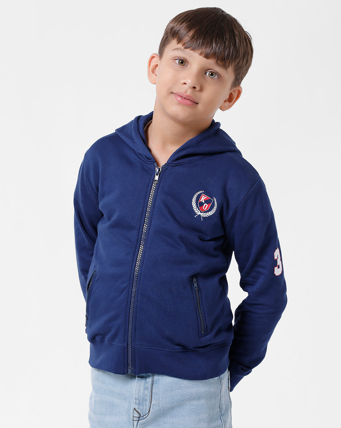 Navy Hooded Sweatshirt