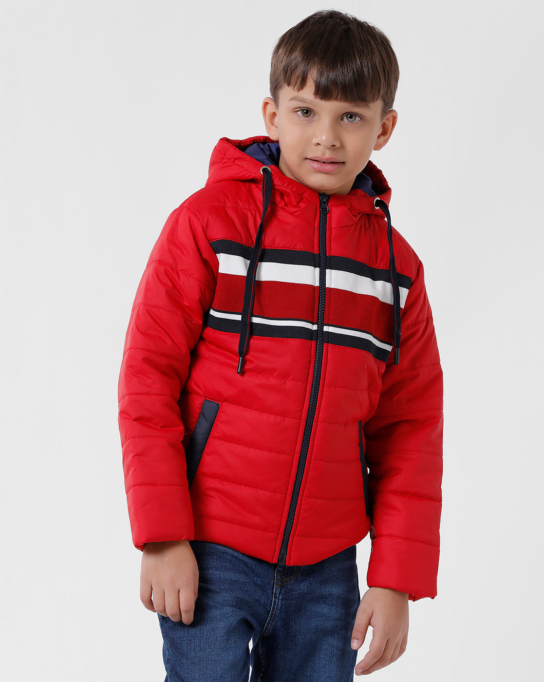 Red Winter K&O Jacket