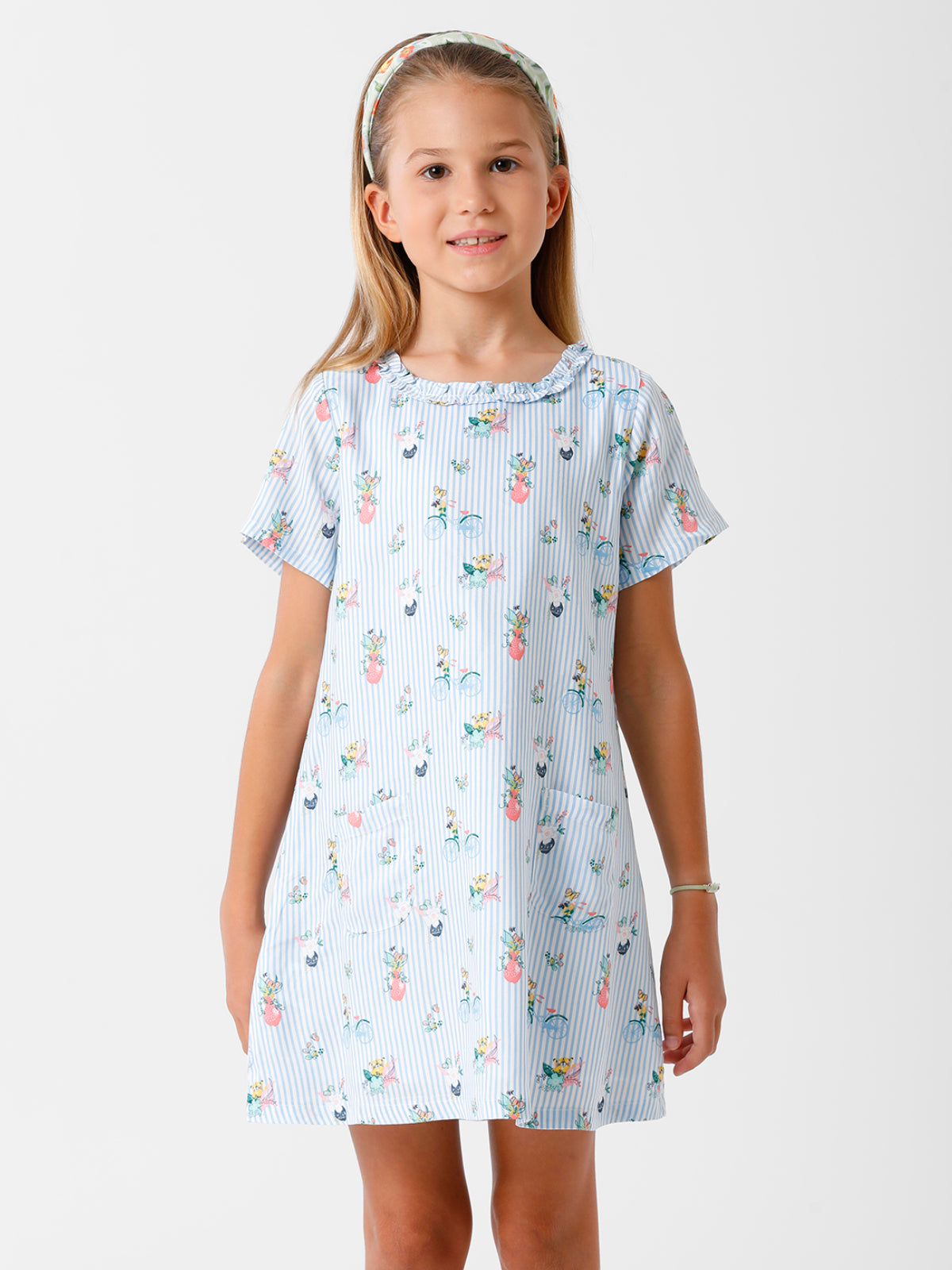 White Floral Dress