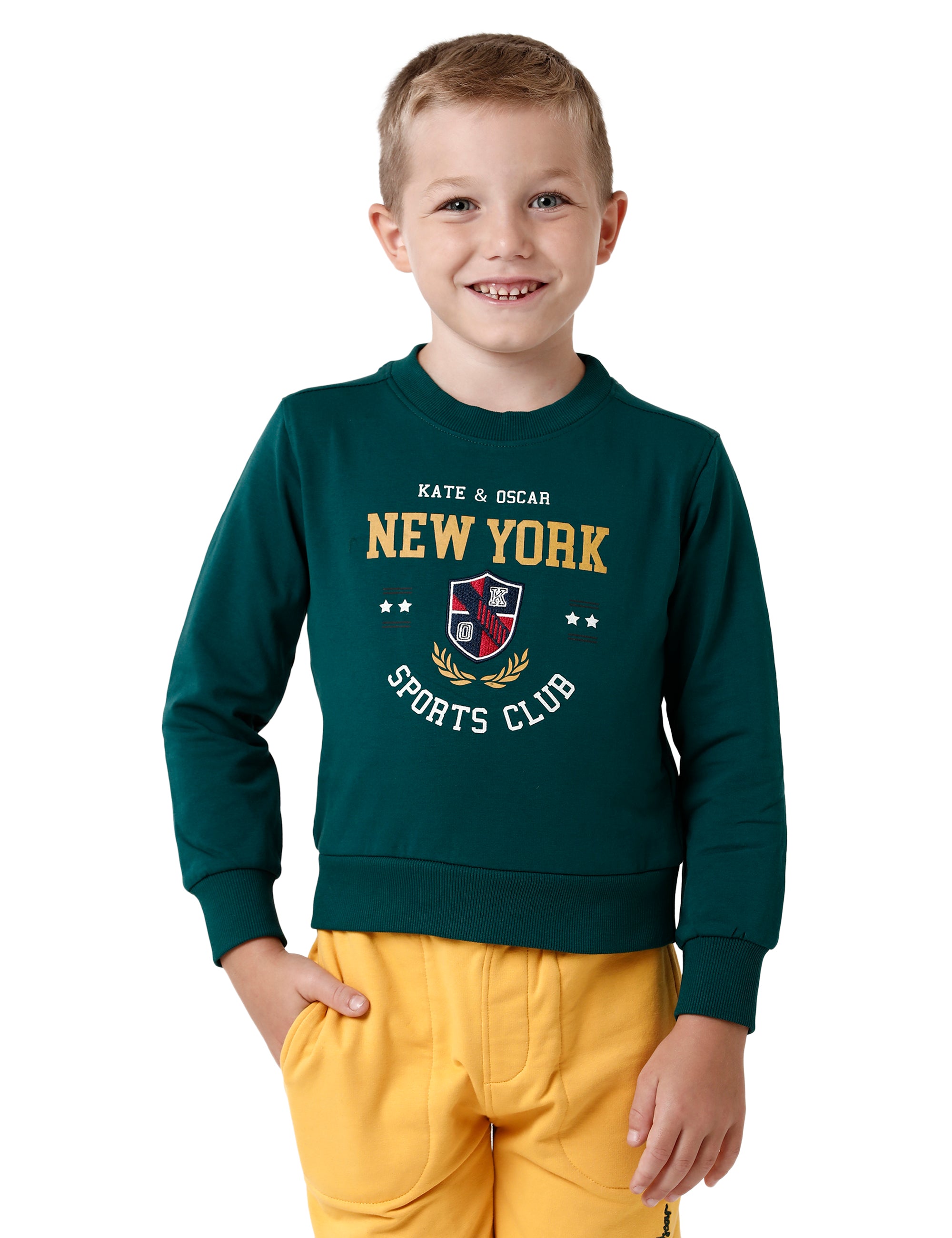 New York Sports Club Teal Sweatshirt