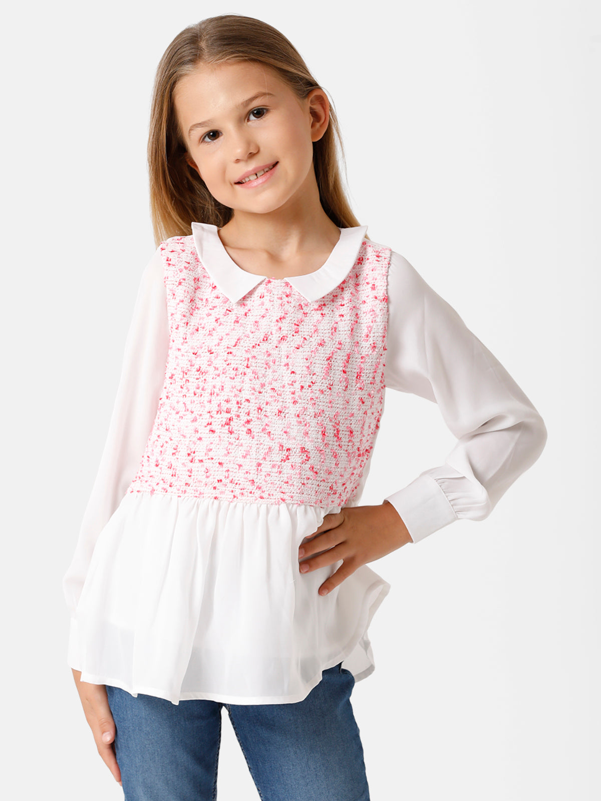Satin Pink Top