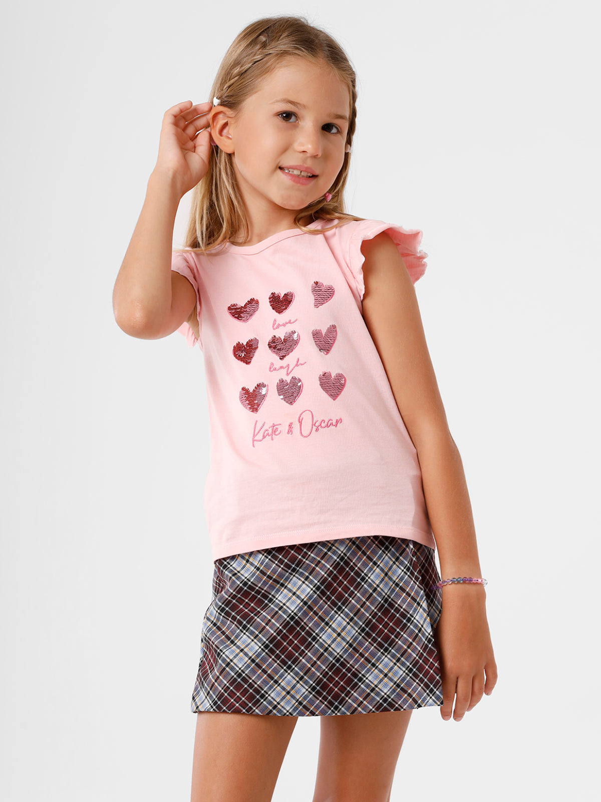 Pink T-Shirt with Print