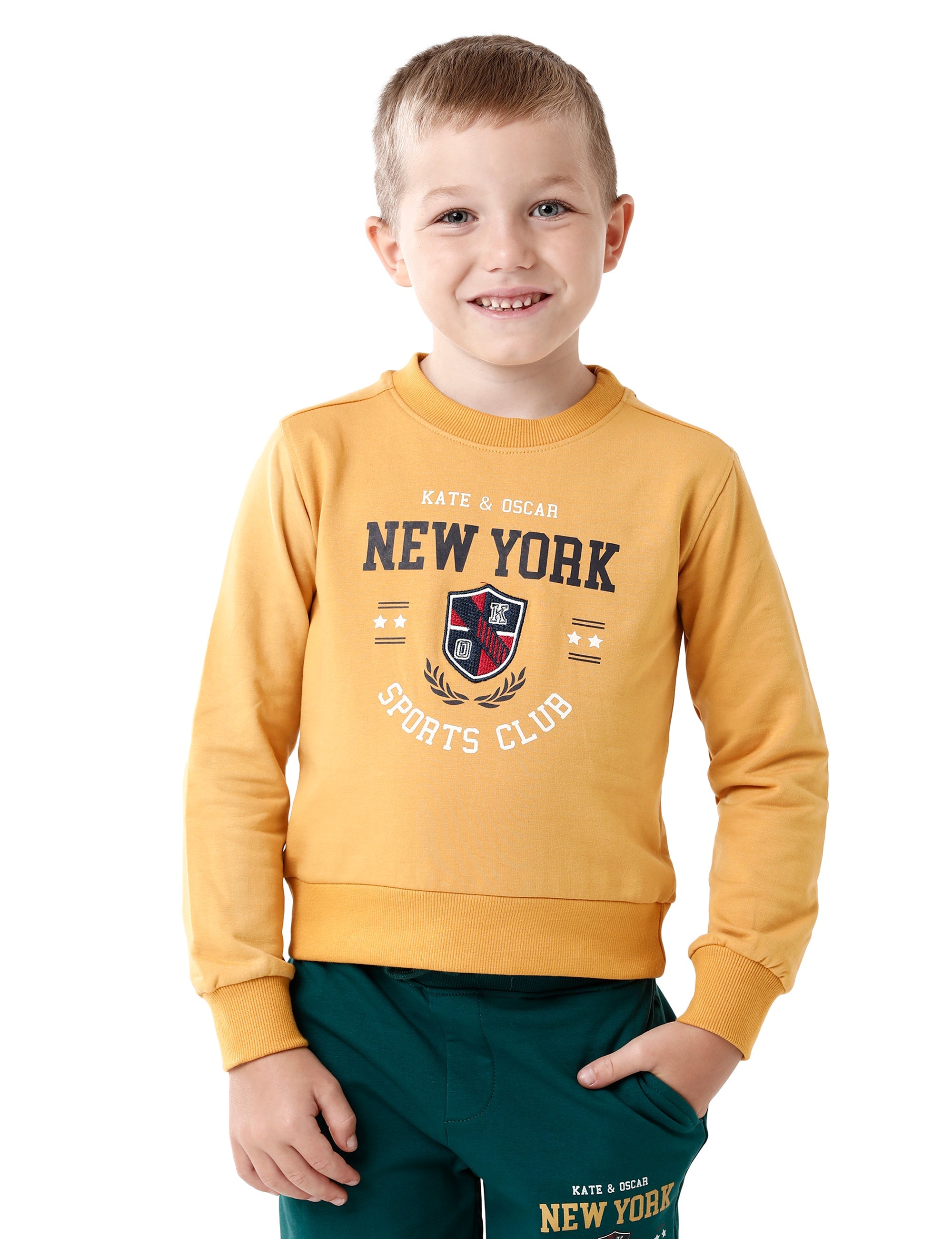 New York Sports Club Mustard Sweatshirt
