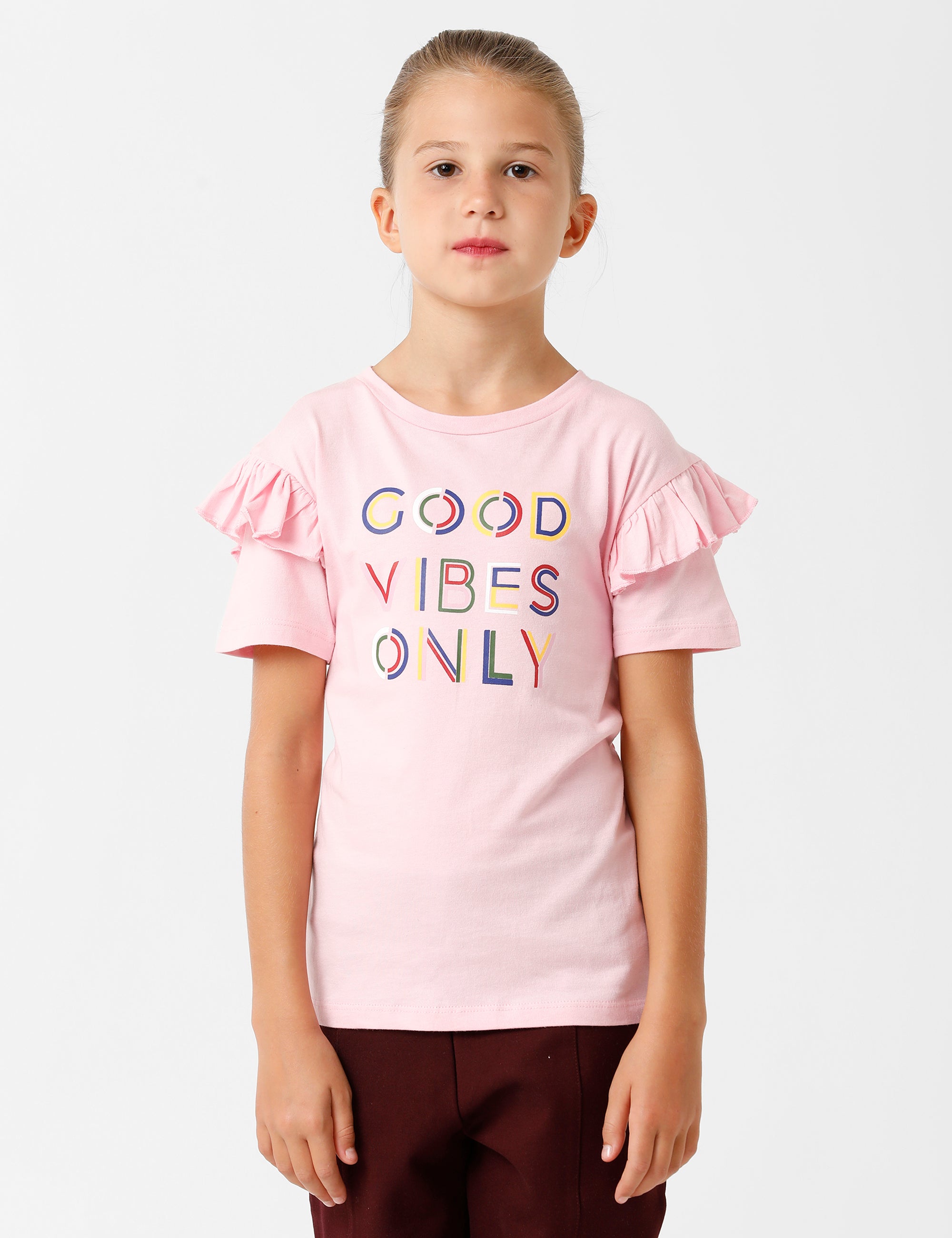 Printed Pink T-Shirt