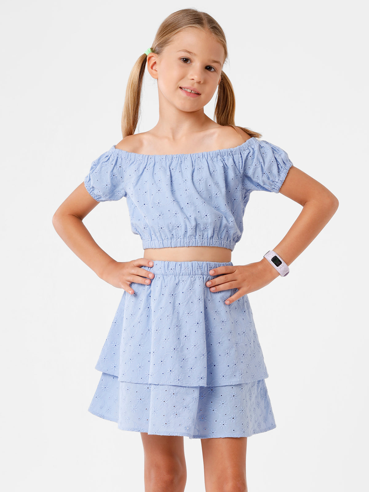 Crop Top with Elasticated Waist