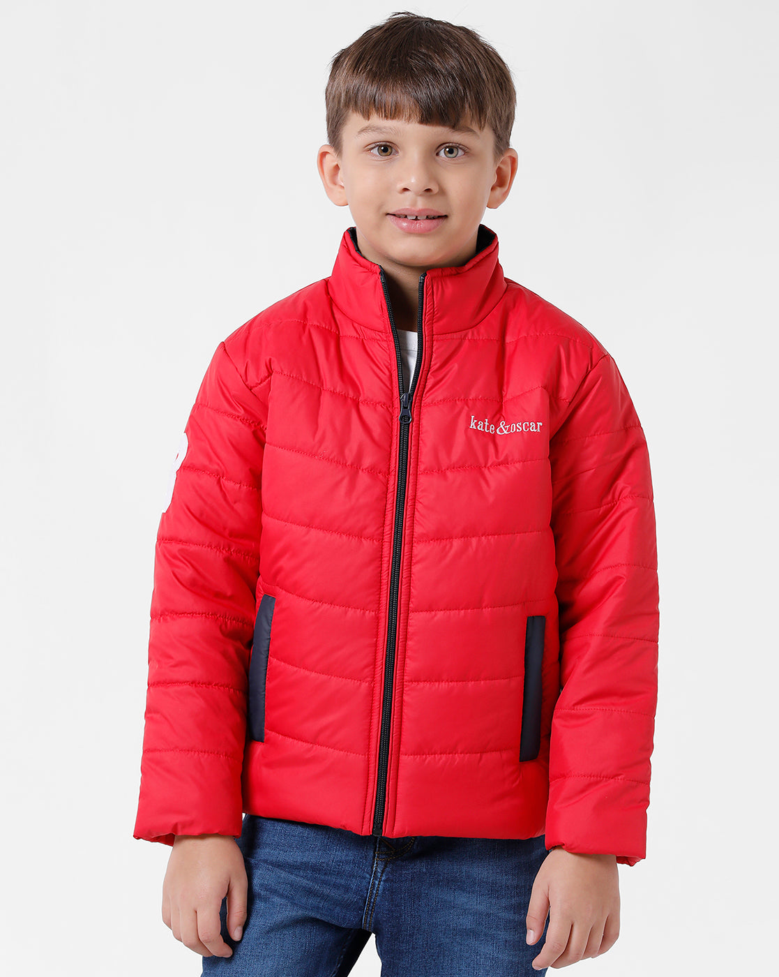 Red Winter K&O Jacket