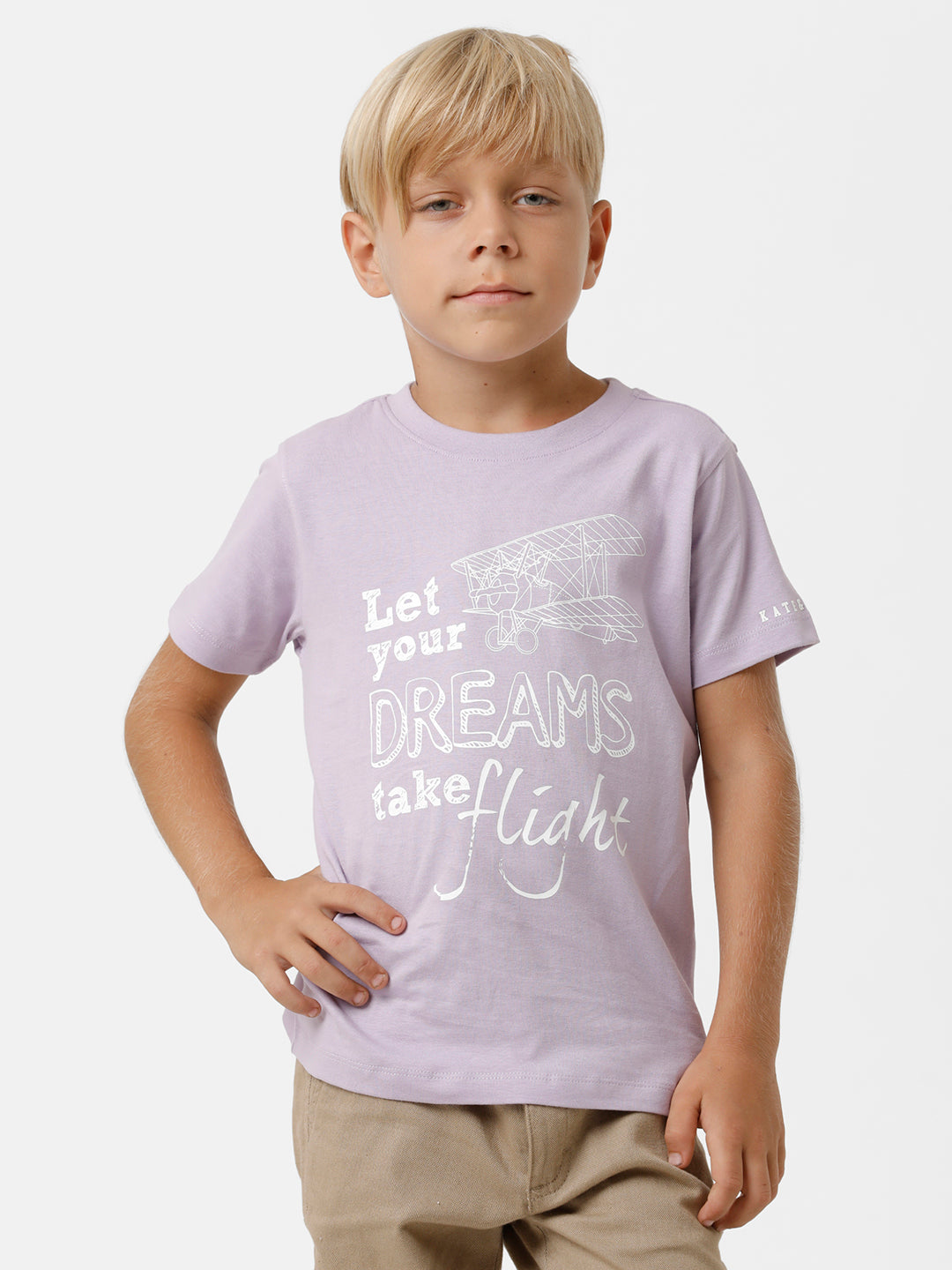 Boys Placement Printed T-shirt