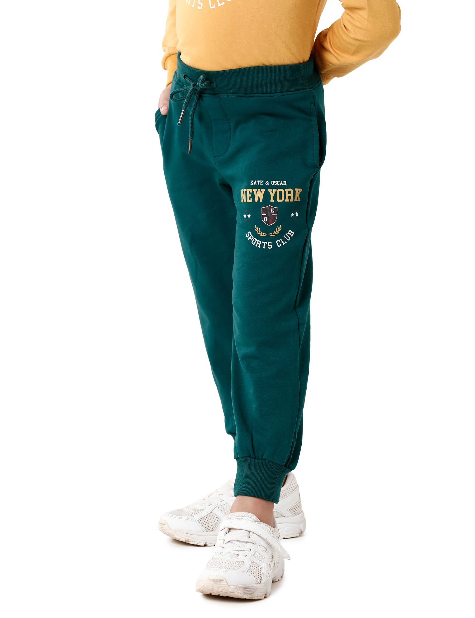 Signature New York Teal Trackpant