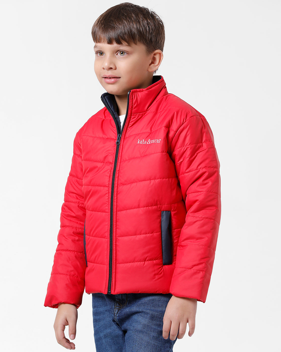 Red Winter K&O Jacket