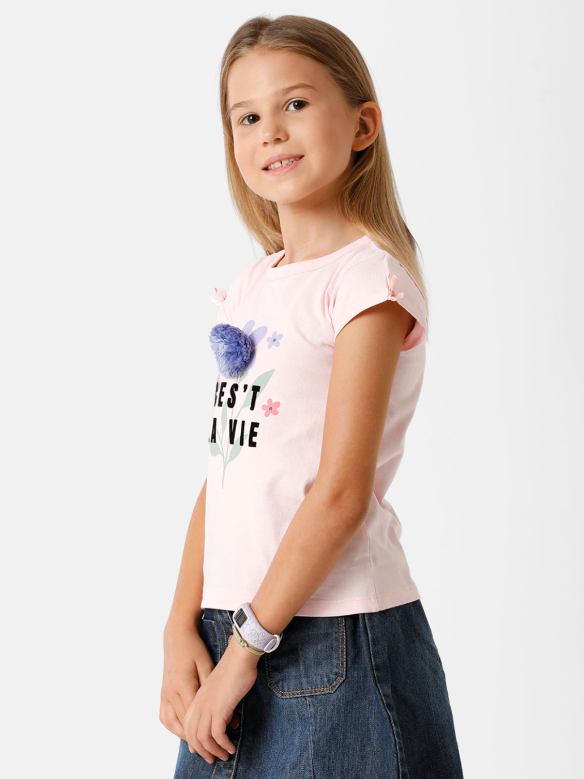 Pretty Pink T-shirt with Print
