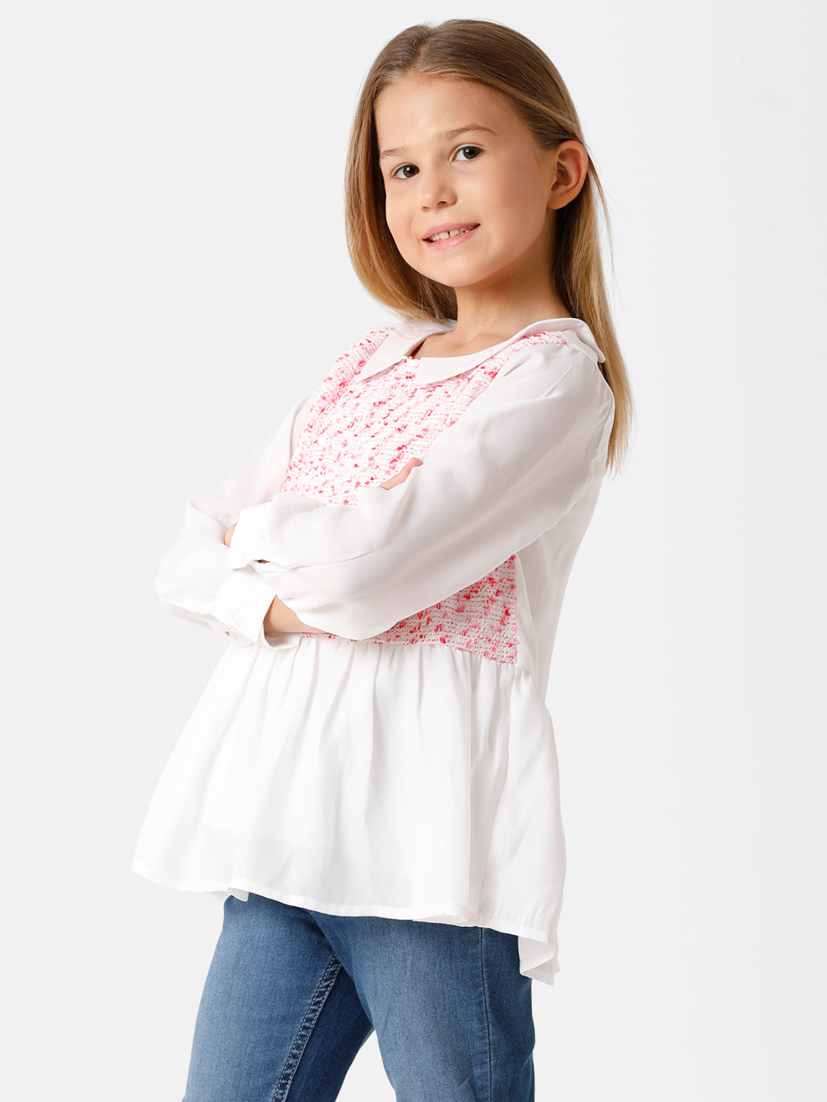 Satin Pink Top
