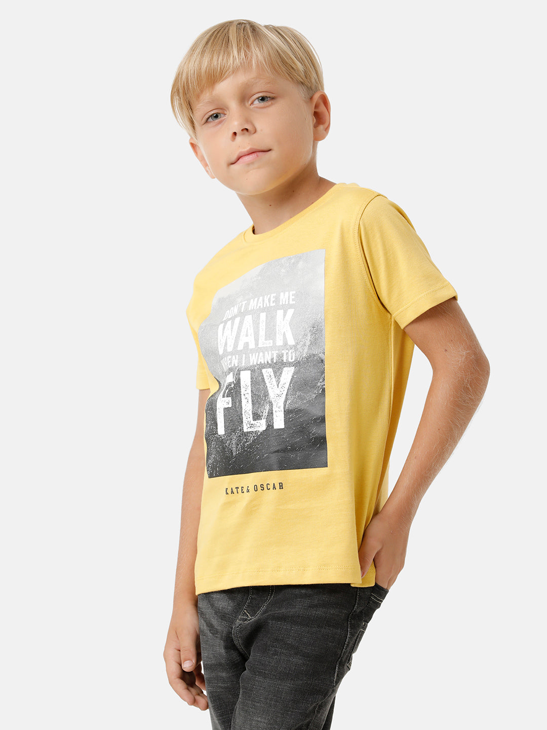 Boys Placement Print T-shirt