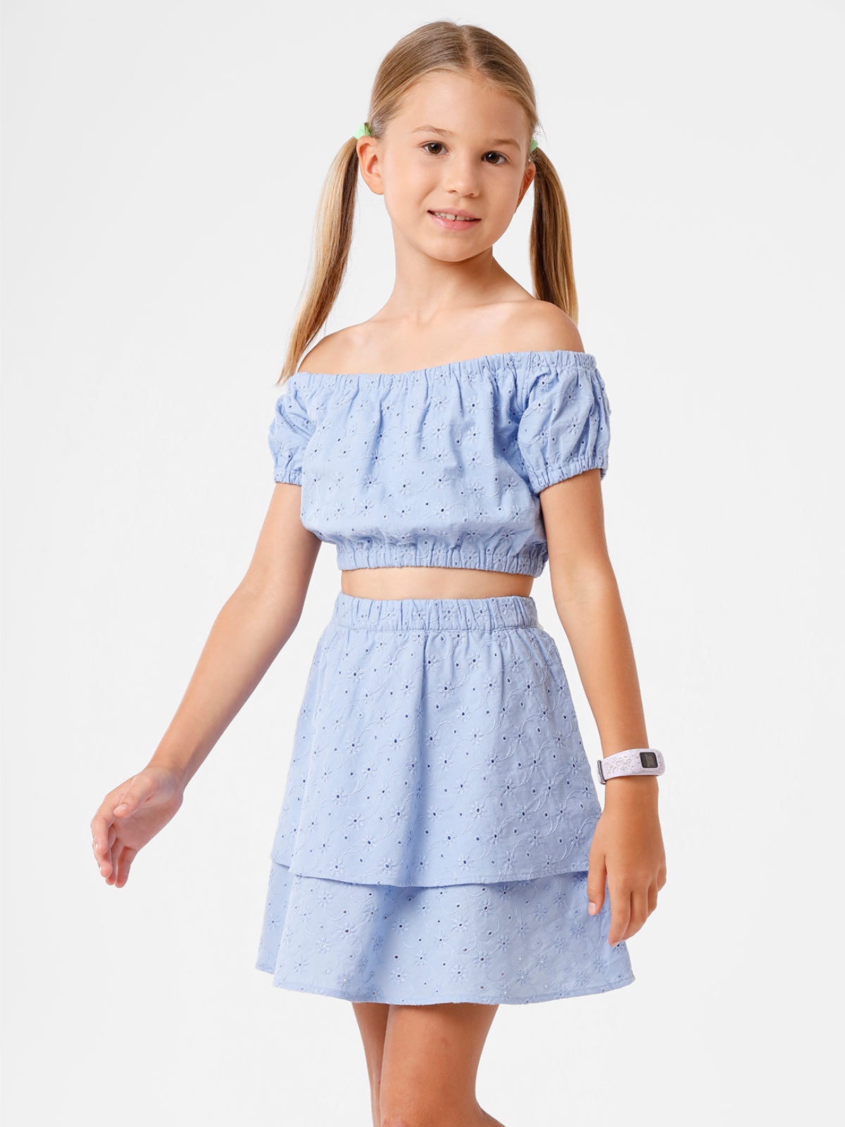 Crop Top with Elasticated Waist