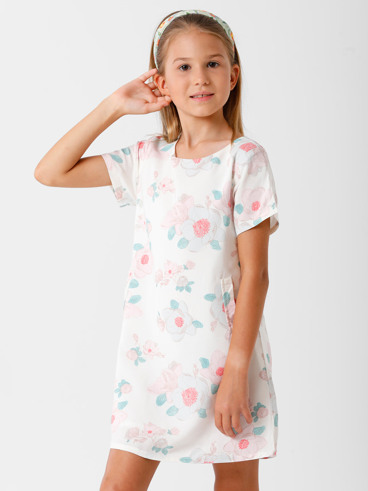 Blue Floral Dress