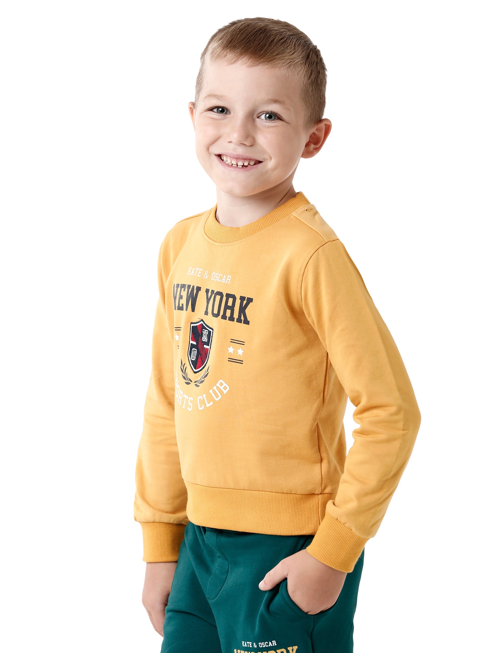 New York Sports Club Mustard Sweatshirt
