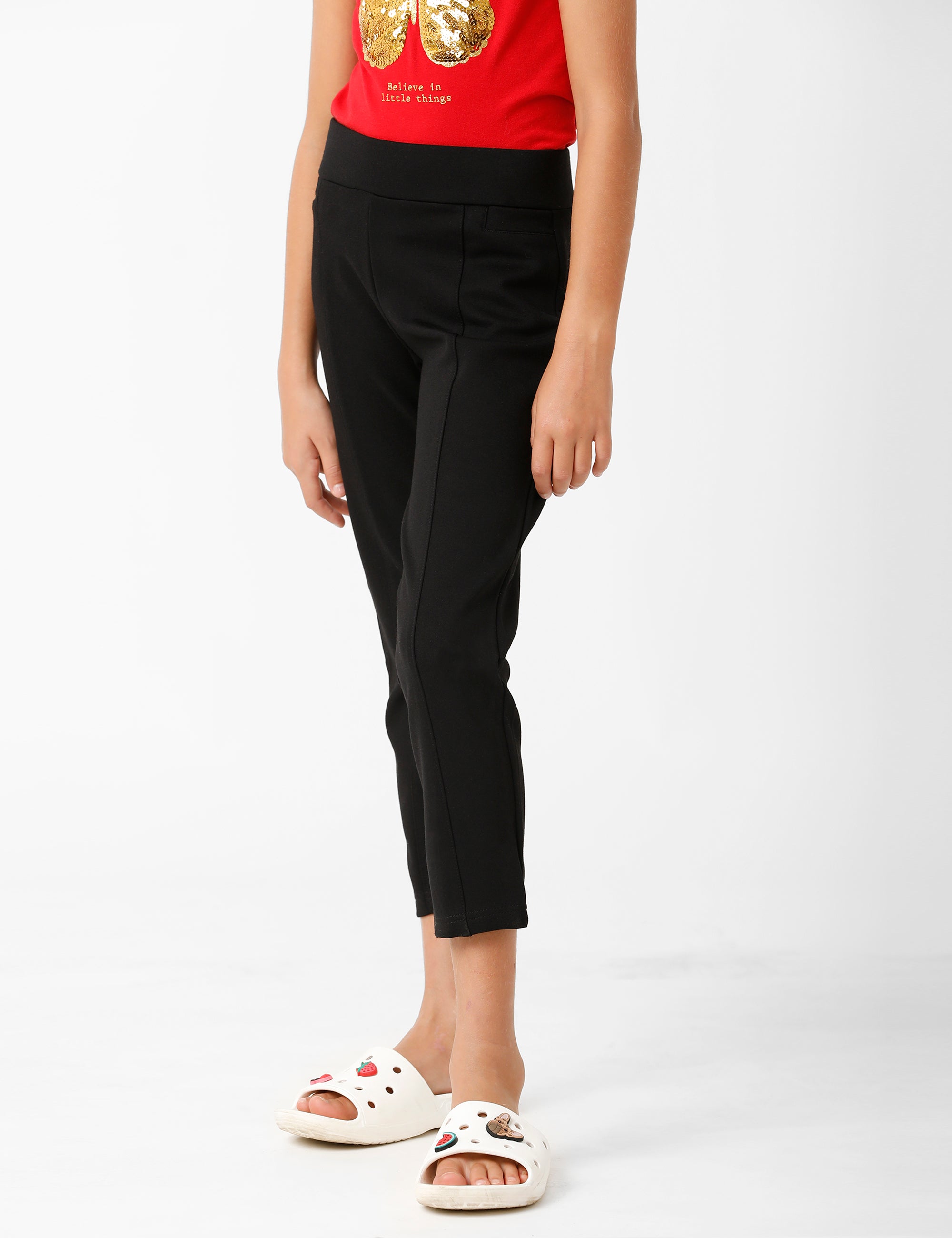Formal Slim Black Trouser