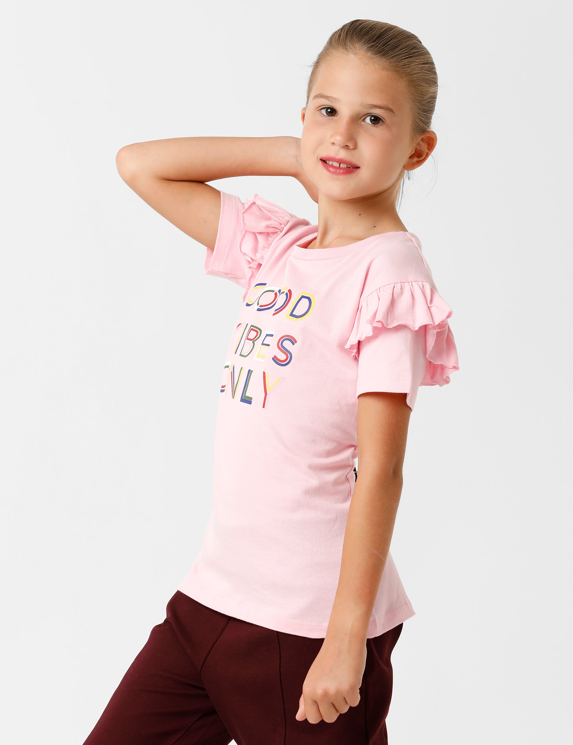 Printed Pink T-Shirt