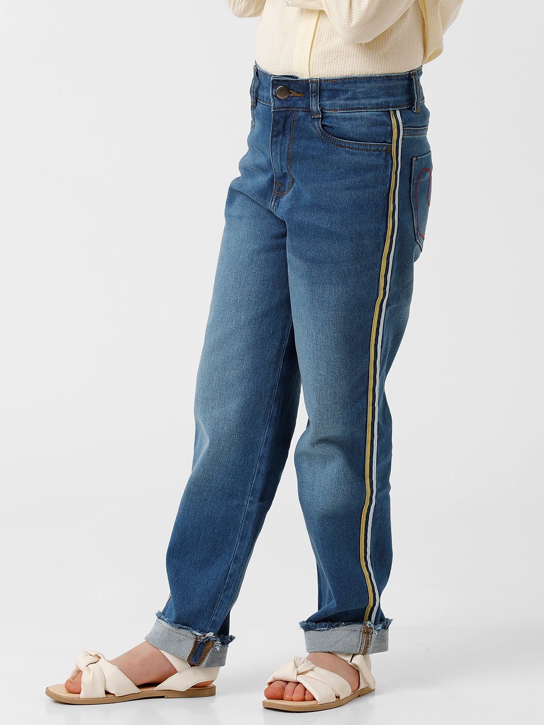 Girls Regular Fit Jeans