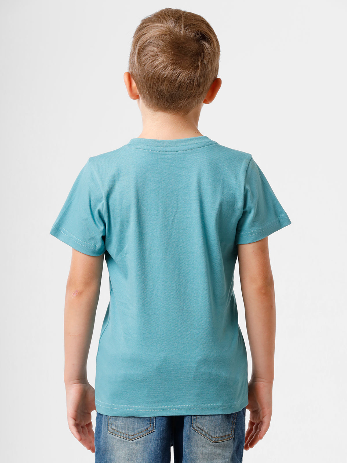 Blue Printed Tee