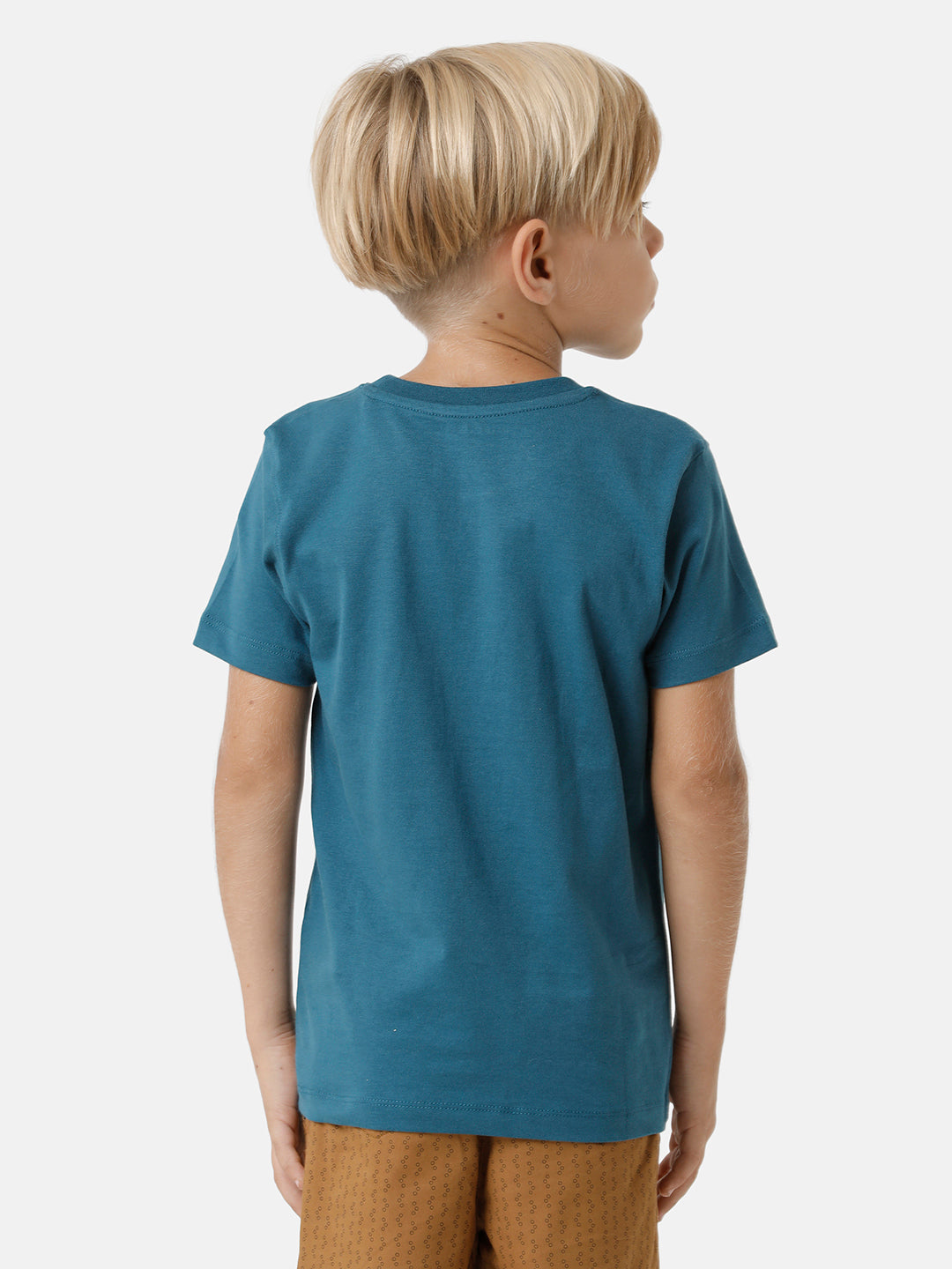 Boys Cut & Sew Printed T-shirt