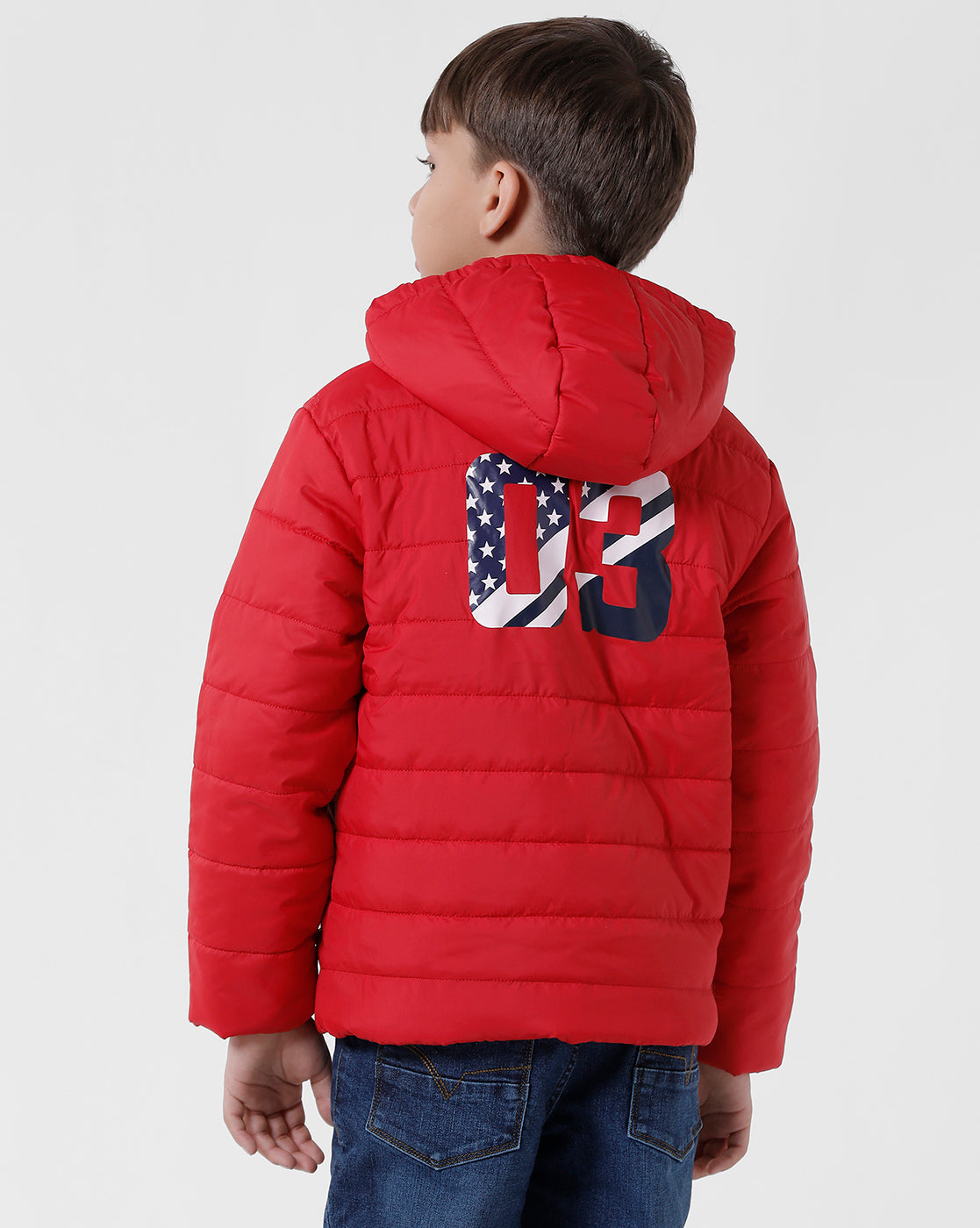 Red Winter K&O Jacket