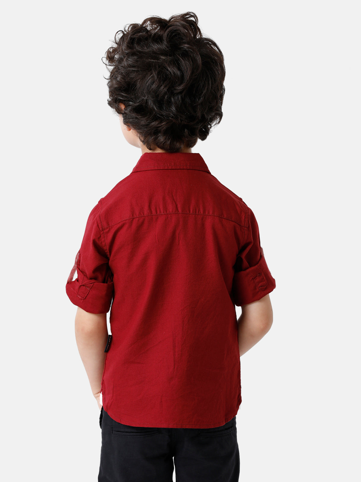 Deep Maroon Full Sleeve Shirt