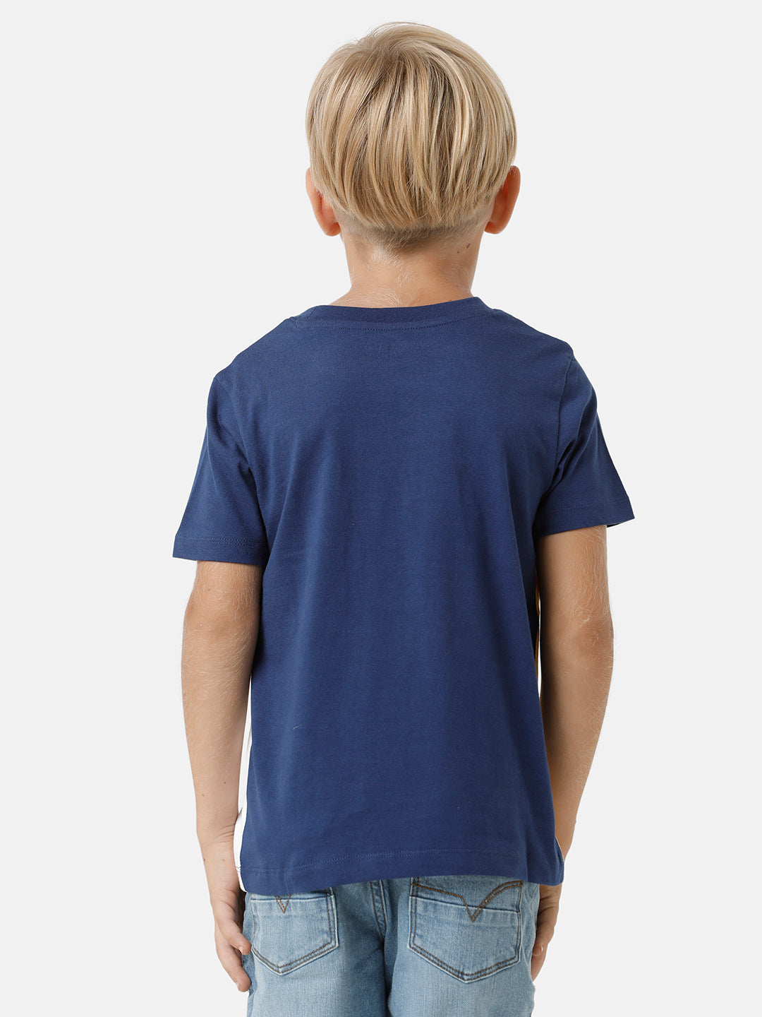 Boys Cut & Sew Placement Printed T-shirt