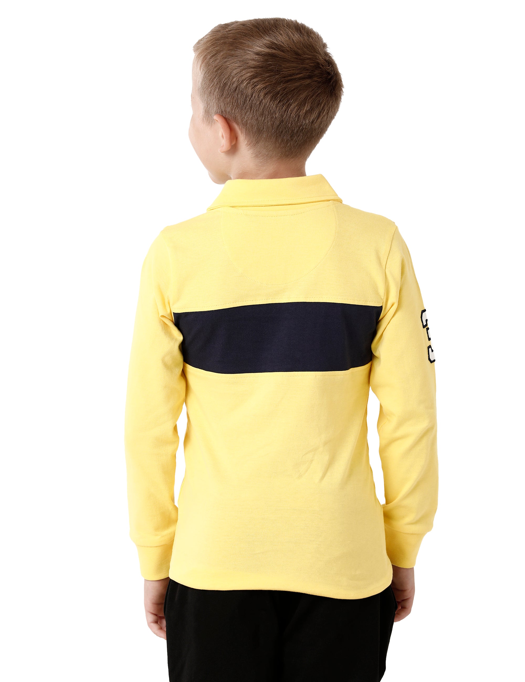 Signature Full Sleeve Yellow T-shirt