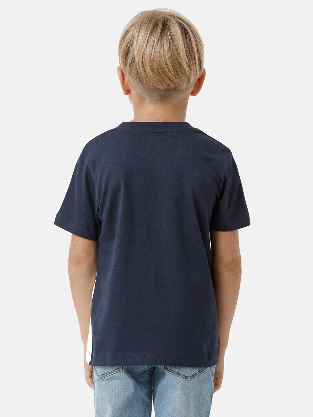 Boys Cut & Sew Placement Printed T-shirt