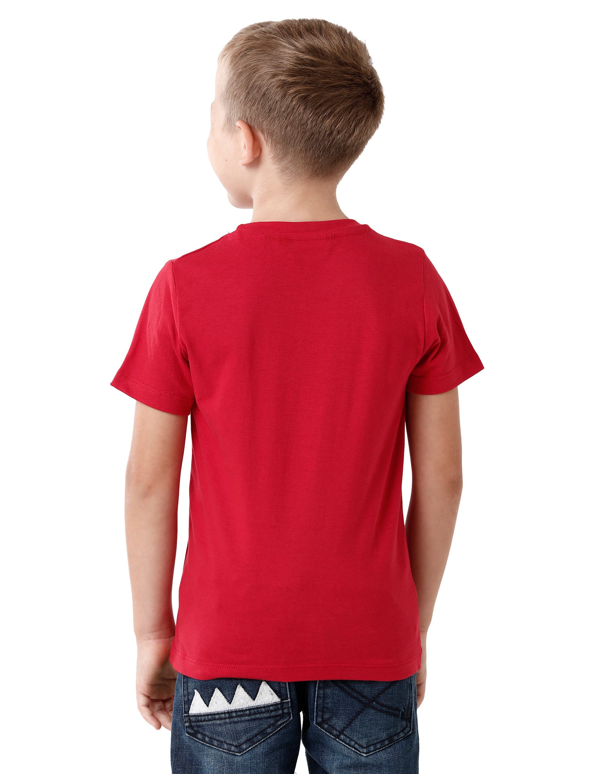 Red Adventure Printed T-shirt