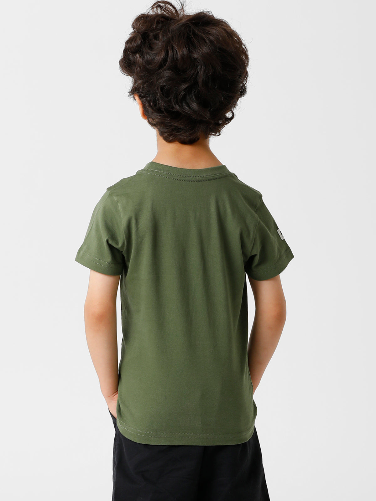 Olive Printed Tee