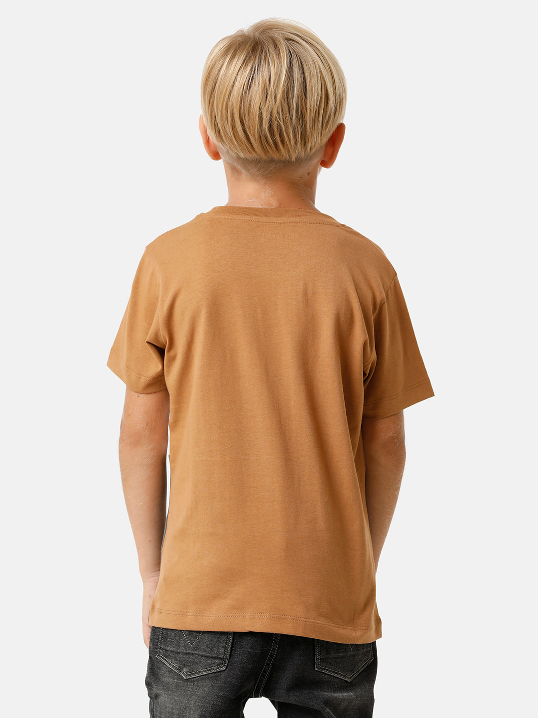 Boys Cut & Sew Printed T-shirt