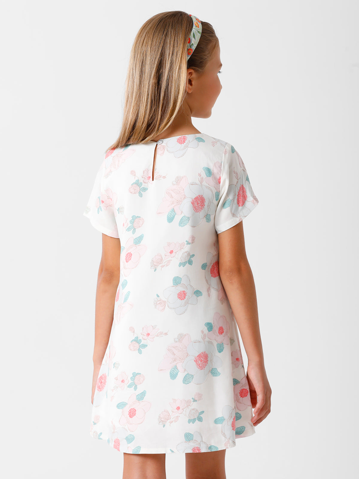 Blue Floral Dress