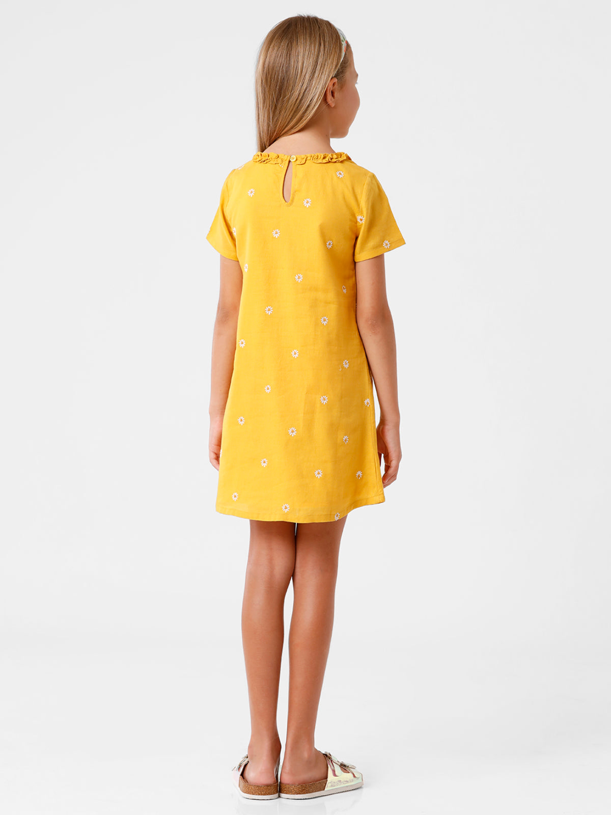 Yellow Basic Dress