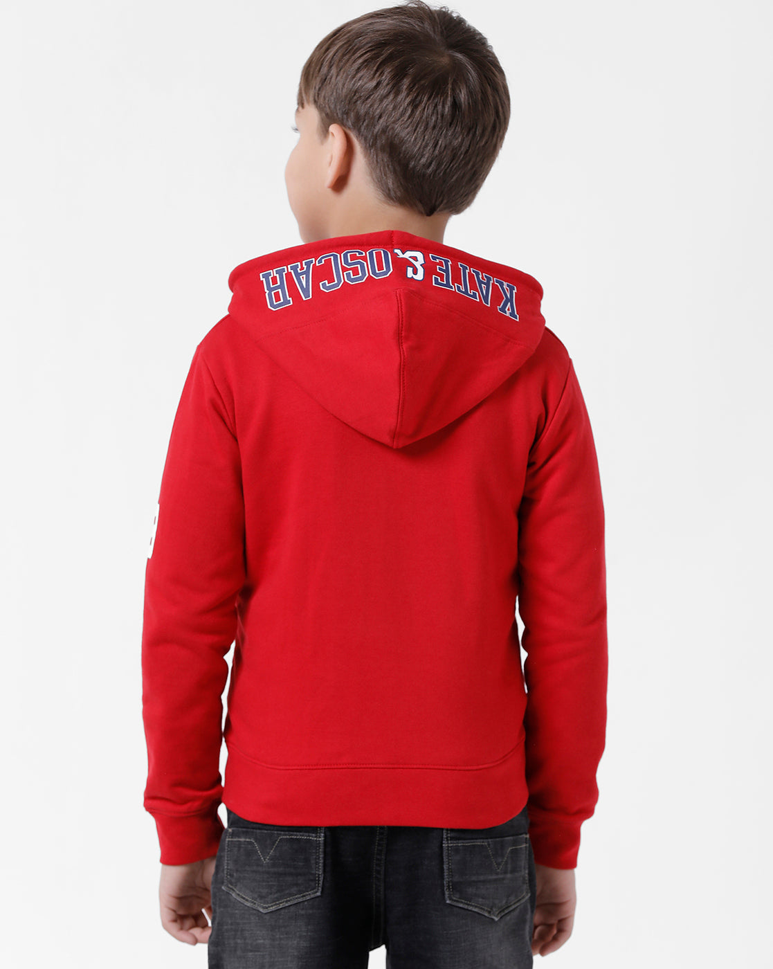 Red Hooded Sweatshirt
